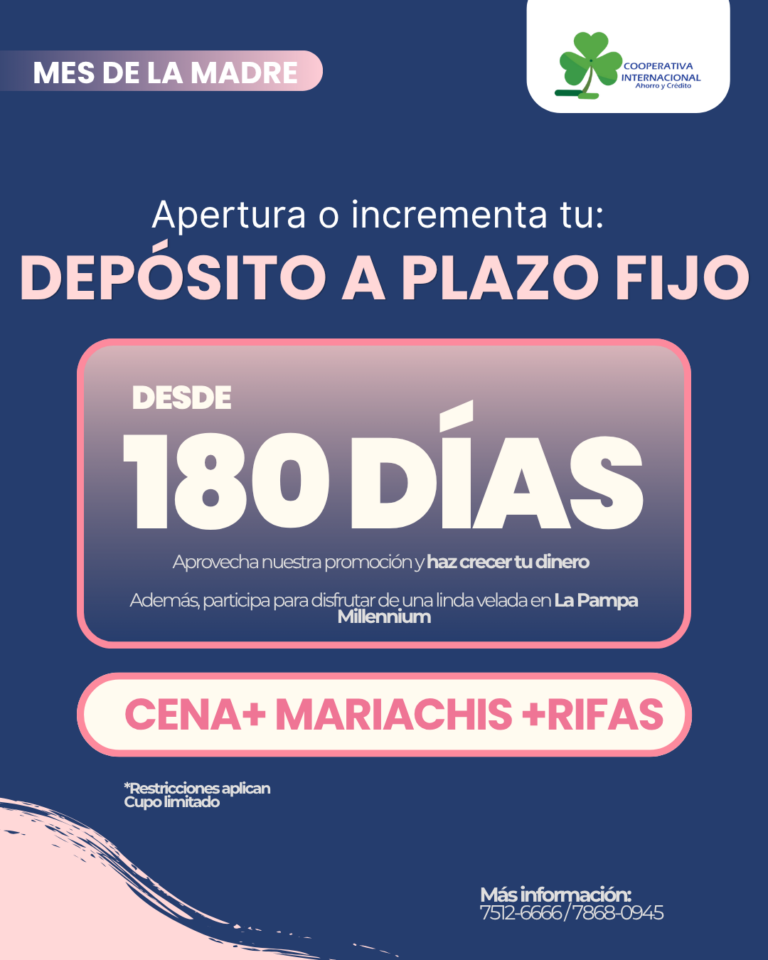 Promoción Depósito a Plazo Fijo