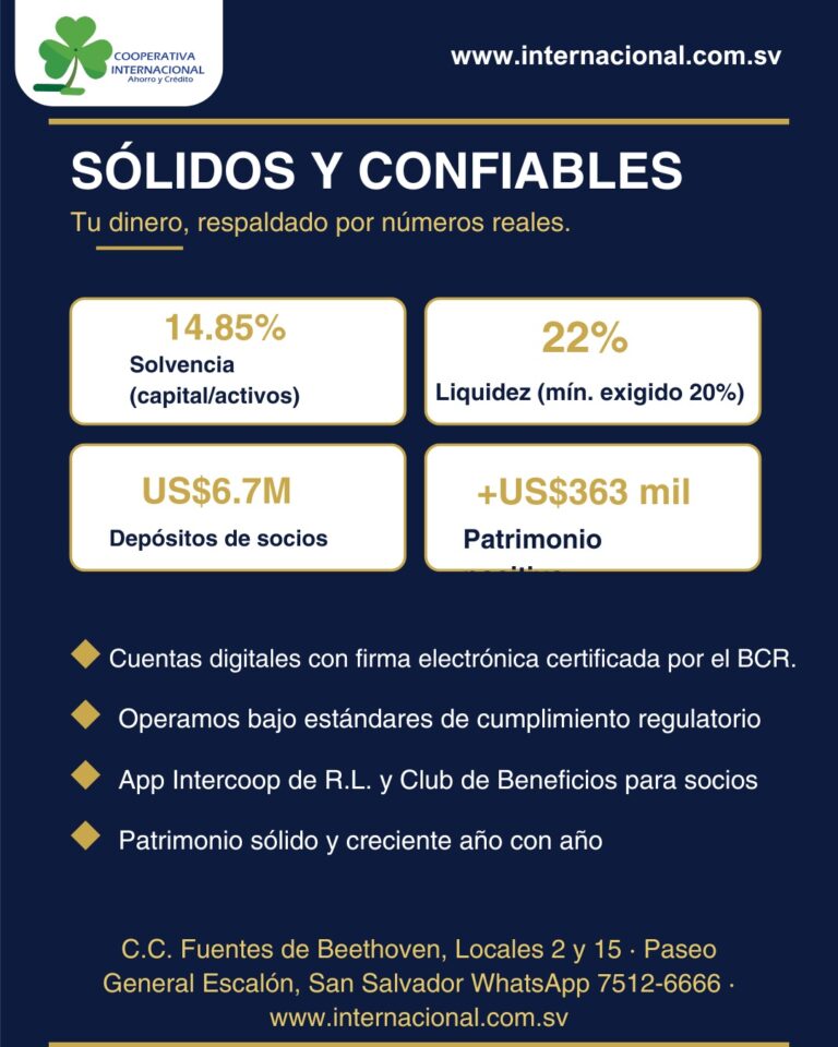 Sólidos y confiables