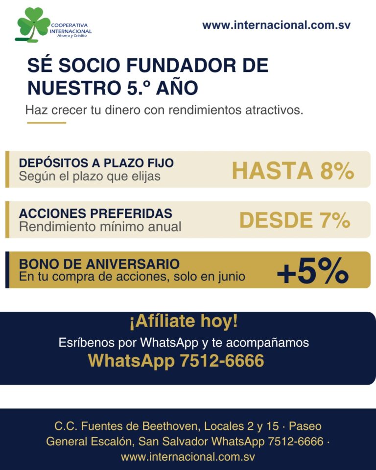 Sé fundador de esta nueva etapa