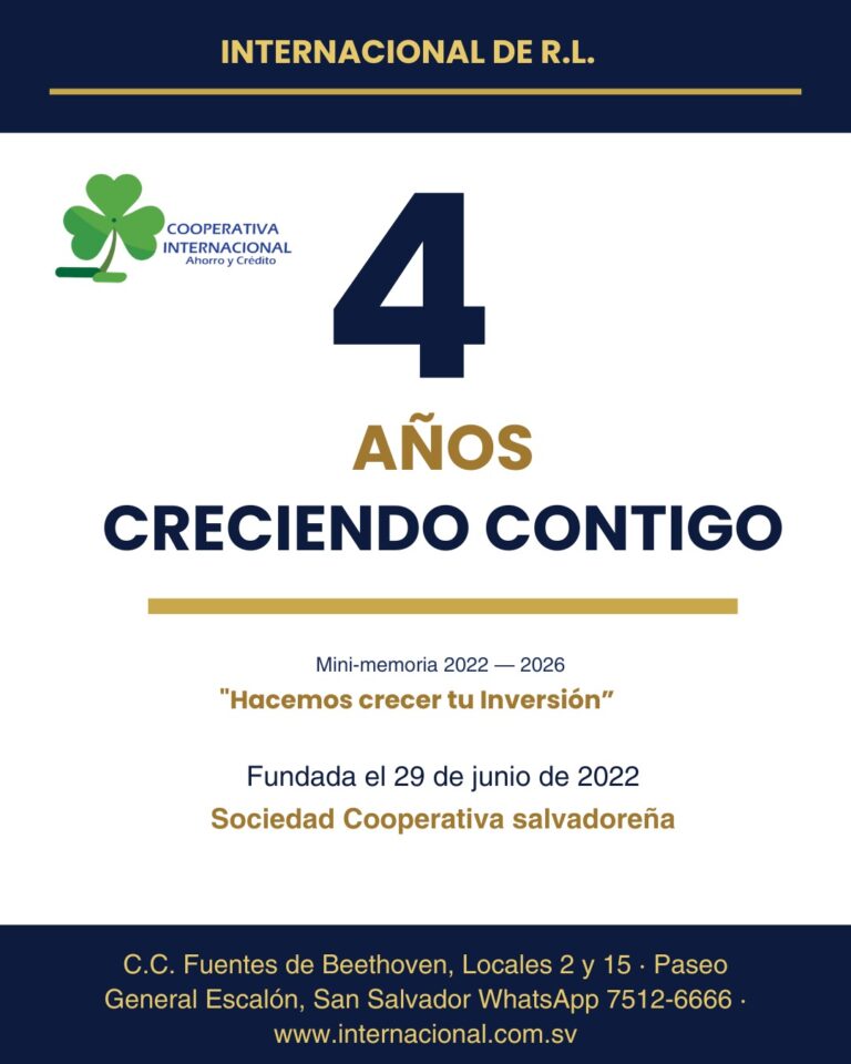 4 Años contigo
